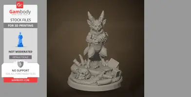 Artificer - Rain World - Character Figure STL