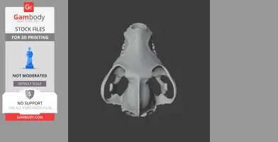 Volgatitan Skull - Skull Replica STL