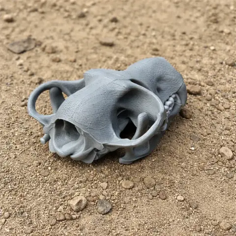 Volgatitan Skull - Skull Replica STL