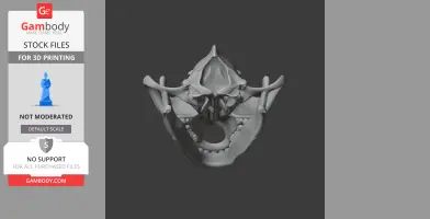 Volgatitan Skull - Skull Replica STL