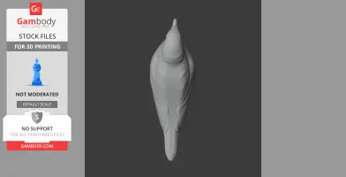 Bar-bellied pitta - Prehistoric Animal STL
