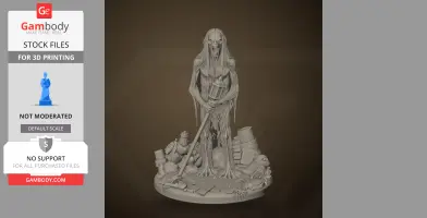 Daddy Long Legs - Rain World - Character Figure STL
