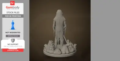 Daddy Long Legs - Rain World - Character Figure STL