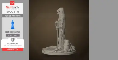 Daddy Long Legs - Rain World - Character Figure STL