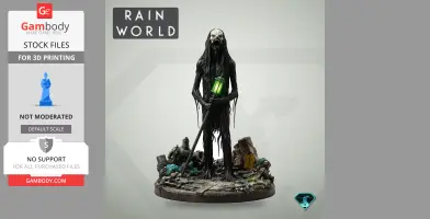 Daddy Long Legs - Rain World - Character Figure STL