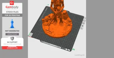 Daddy Long Legs - Rain World - Character Figure STL