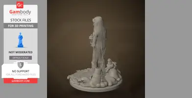 Daddy Long Legs - Rain World - Character Figure STL