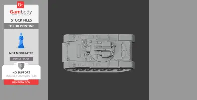 Obiekt 287 - Tank Model STL