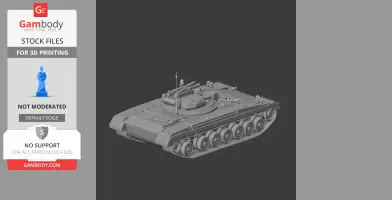 Obiekt 287 - Tank Model STL