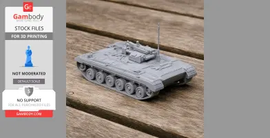 Obiekt 287 - Tank Model STL