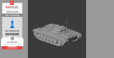 Obiekt 287 - Tank Model STL
