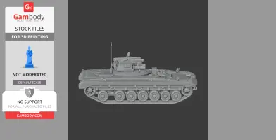Obiekt 287 - Tank Model STL