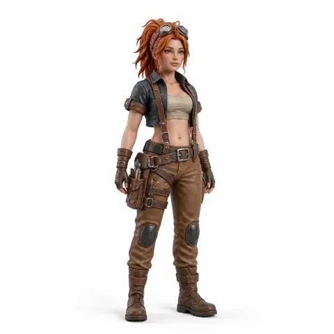 Mechanic - Terraria Figurine - Character Figure STL
