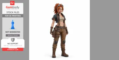 Mechanic - Terraria Figurine - Character Figure STL