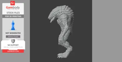 Medium Biter - Factorio Figurine - Character Figure STL
