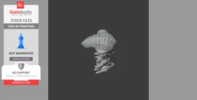 Medium Biter - Factorio Figurine - Character Figure STL