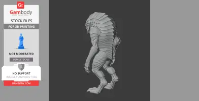 Medium Biter - Factorio Figurine - Character Figure STL