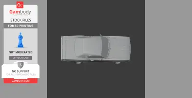 Dodge Super Bee - Scale Vehicle STL