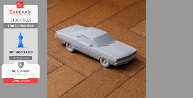 Dodge Super Bee - Scale Vehicle STL