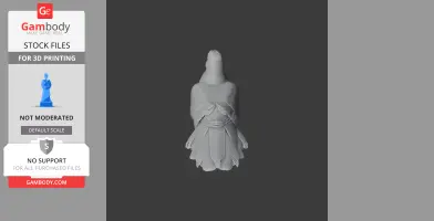 A 3D model of a bar-tailed cuckoo-dove, featuring detailed feathers, designed for 3D printing.