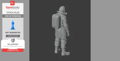 Medium Spitter - Factorio Figurine - Character Figure STL