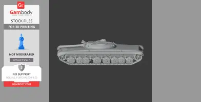 Obiekt 775 - Tank Model STL