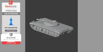 Obiekt 775 - Tank Model STL