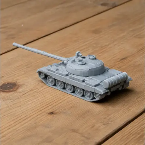 Object 166 - Tank Model STL