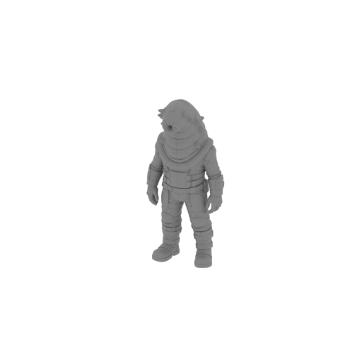 Medium Worm - Factorio Figurine.stl