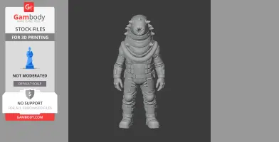 Medium Worm - Factorio Figurine - Character Figure STL