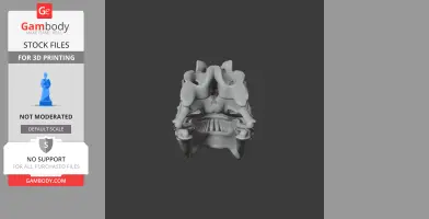 Walkersaurus Skull - Skull Replica STL