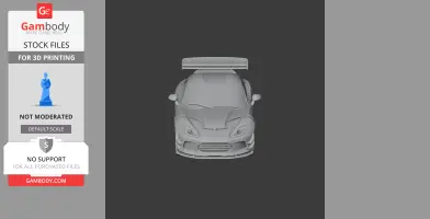 Dodge Viper - Scale Vehicle STL
