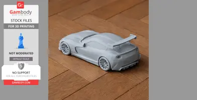 Dodge Viper - Scale Vehicle STL