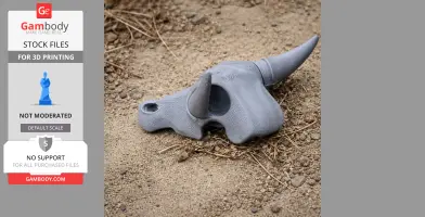Water Buffalo Skull - Skull Replica STL