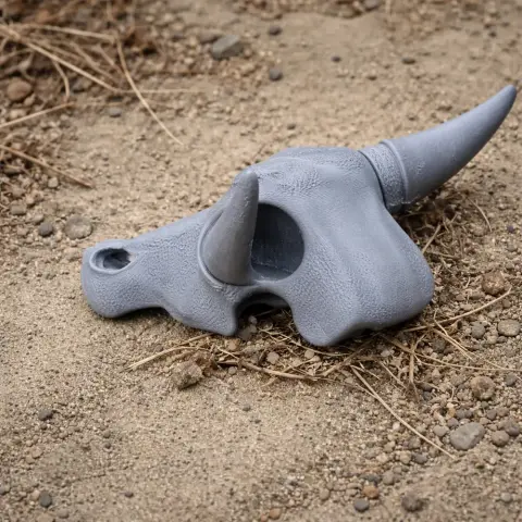 Water Buffalo Skull - Skull Replica STL