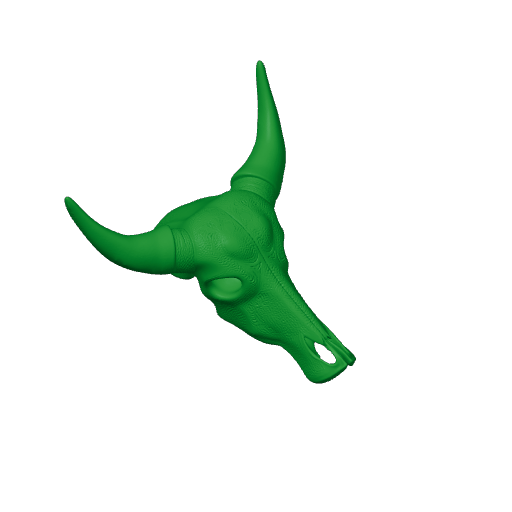 Water Buffalo Skull.3mf