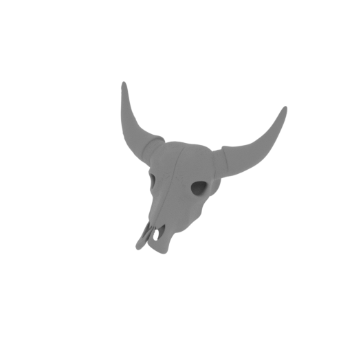 Water Buffalo Skull.stl