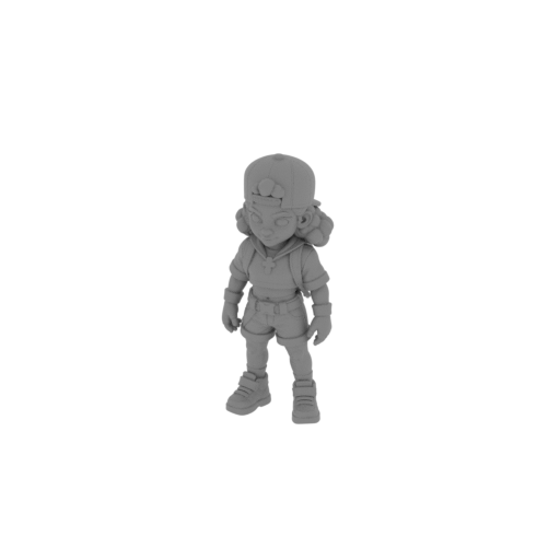Meg - Brawl Stars Figurine.stl