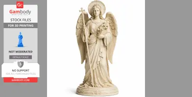 Saint Arthelais - Devotional Statue - STL 3D Print
