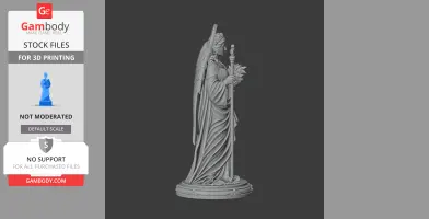 Saint Arthelais - Devotional Statue - STL 3D Print