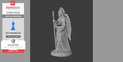 Saint Arthelais - Devotional Statue - STL 3D Print