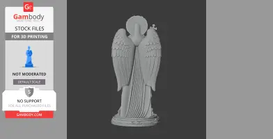 Saint Arthelais - Devotional Statue - STL 3D Print