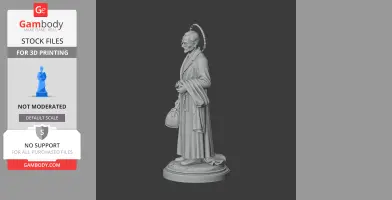 Saint Artemides Zatti - Devotional Statue - STL 3D Print