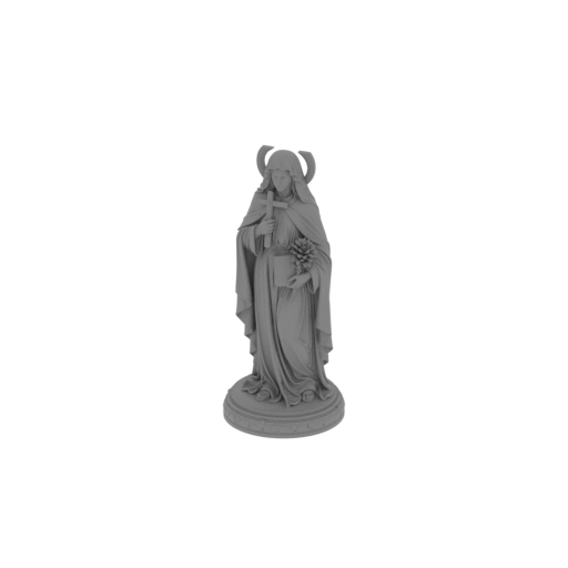 Saint Ascelina - Devotional Statue.stl