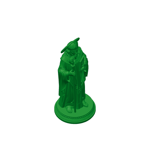 Saint Asclepiades of Antioch - Devotional Statue.3mf