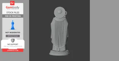 Saint Asclepiades of Antioch - Devotional - STL 3D Print