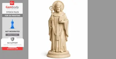 Saint Asclepiades of Antioch - Devotional - STL 3D Print