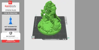 Man-at-Arms - Darkest Dungeon II - Character Figure STL
