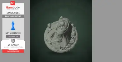 Man-at-Arms - Darkest Dungeon II - Character Figure STL