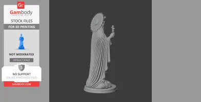 Saint Assumptionists - Devotional Statue - STL 3D Print